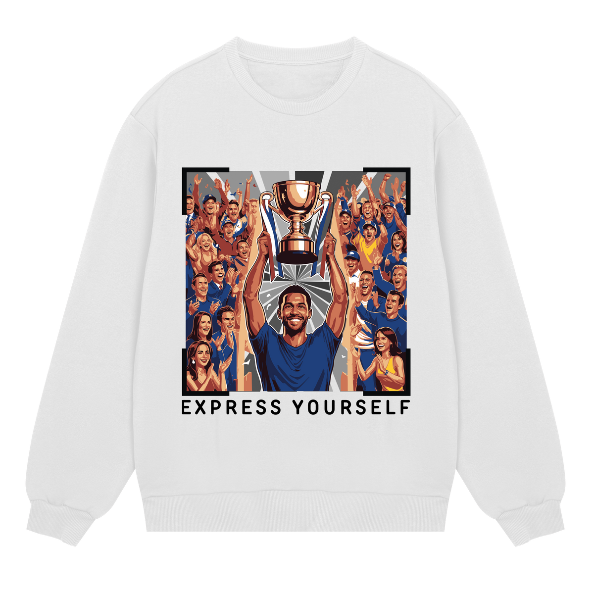 Victory in Style - Champion's Sweatshirt - Off white men - Sweatshirts