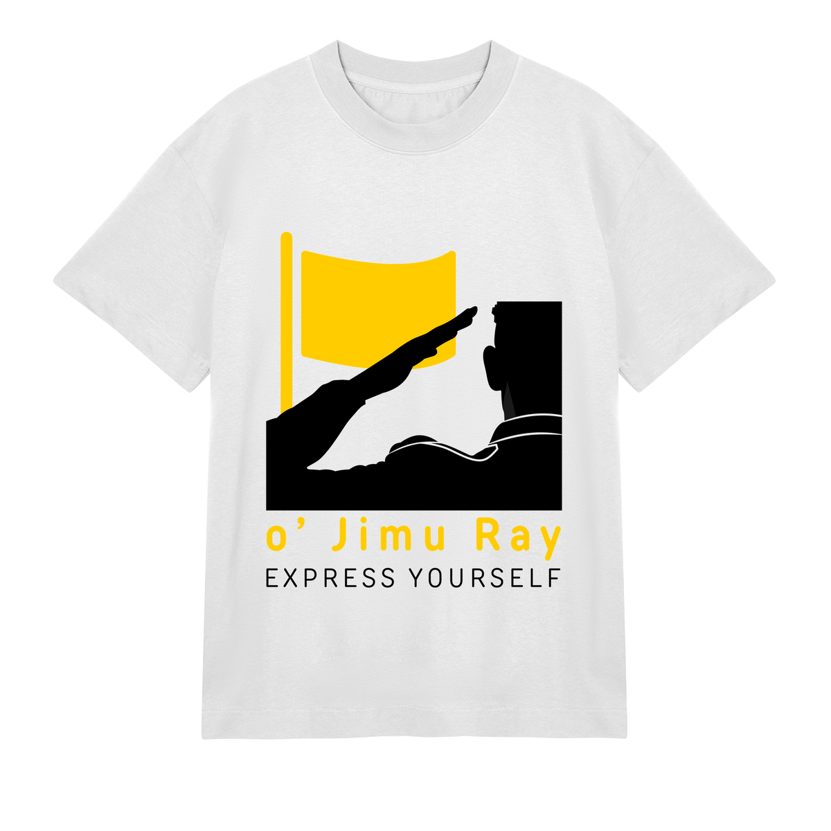 Flag Your Adventure - Express Yourself - Off white men - T-shirts