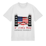 Patriotic Blueprint - o' Jimu Ray 4th July Special - Off white men - T-shirts