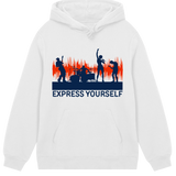 Rhythmic Vibes - Express Yourself in Style - Off white men - Hoodies