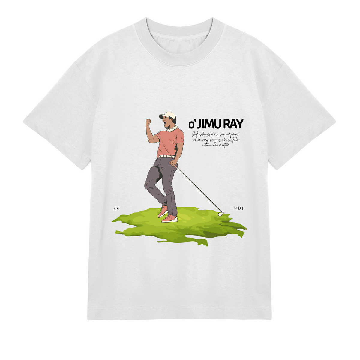 Victory Swing - Golf Champion's Tee - Off white men - T-Shirts