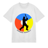 Cricket Passion Boxy Tee - Off white men - T-shirts