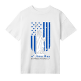 Liberty in Style - o' Jimu Ray 4th July Special - Off white women - T-shirts