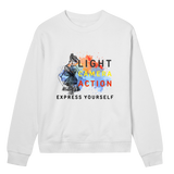 Lights, Camera, Action - Bold Expression Sweatshirt - Off white women - Sweatshirts