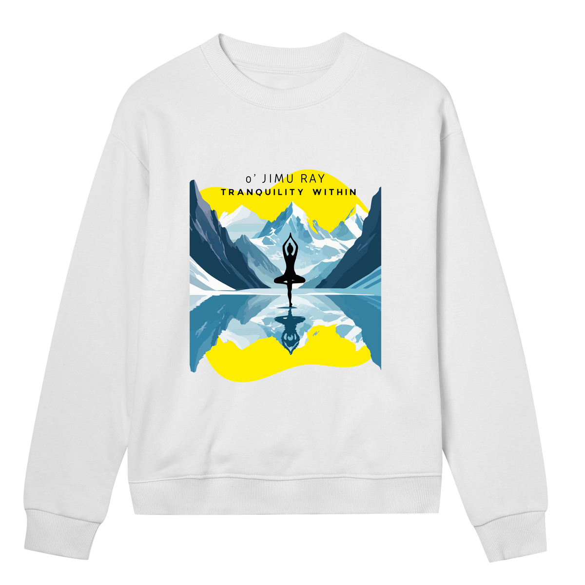 Echoes of Tranquillity - Wearable Peace - Off white women - Sweatshirts