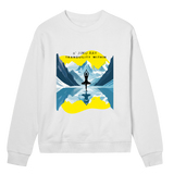 Echoes of Tranquillity - Wearable Peace - Off white women - Sweatshirts