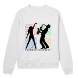 Colorful Crescendo - Musical Expression - Off white women - Sweatshirts