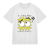 Bright & Curious - Whimsical Art Tee - Off white men - T-shirts