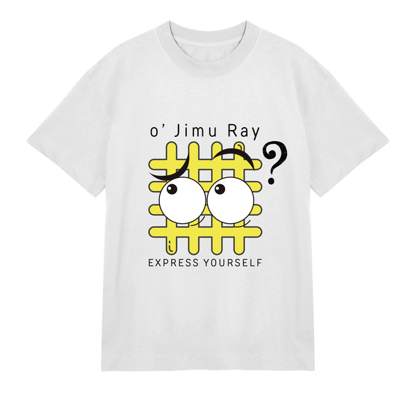 Bright & Curious - Whimsical Art Tee - Off white men - T-shirts