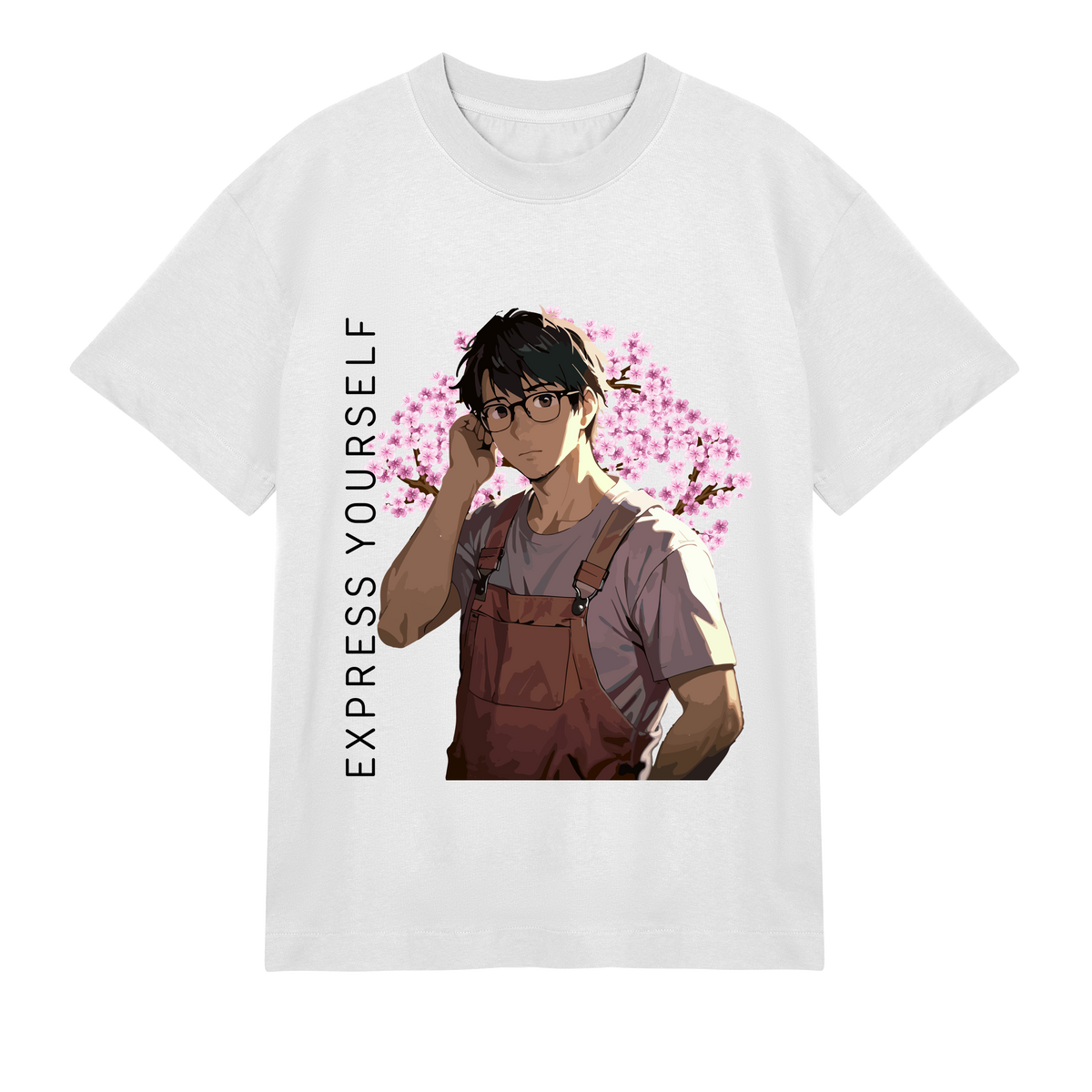 Blossom Reflection - The Thoughtful Tee - Off white men - T-Shirts