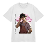 Blossom Reflection - The Thoughtful Tee - Off white men - T-Shirts