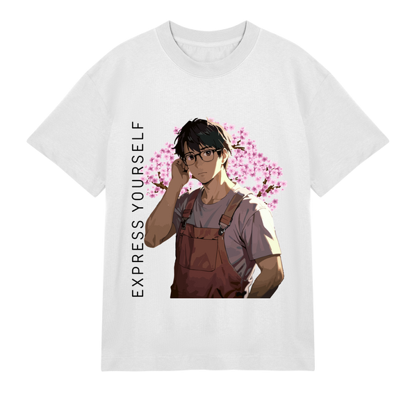 Blossom Reflection - The Thoughtful Tee - Off white men - T-Shirts