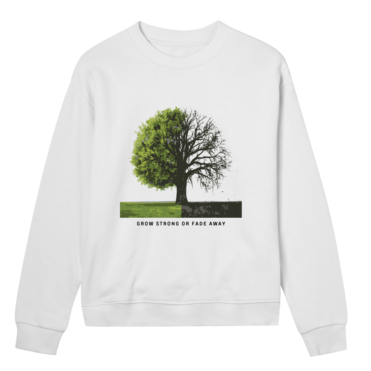 Half Alive, Half Faded - Express Yourself Sweatshirt - Off white women - Sweatshirts