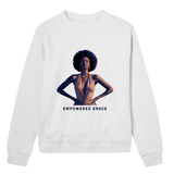 Empowered Grace - Bold Elegance Sweatshirt - Off white women - Sweatshirts