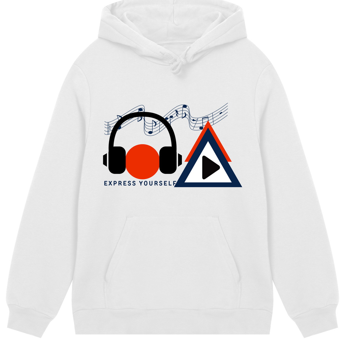 Stride in Style - Bold and Timeless Hoodie - Off white men - Hoodies