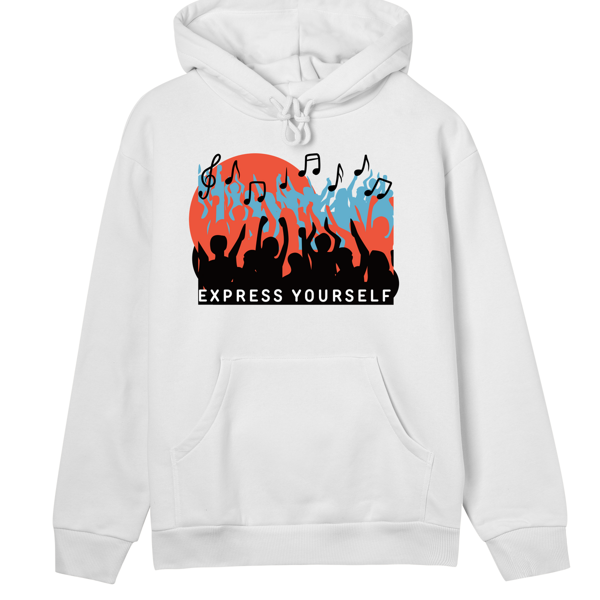 Music in Motion - Contemporary Hoodie - Off white women - Hoodies