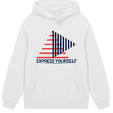 Bold Stripes - The Express Yourself Hoodie - Off white men - Hoodies