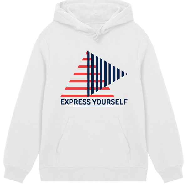 Bold Stripes - The Express Yourself Hoodie - Off white men - Hoodies