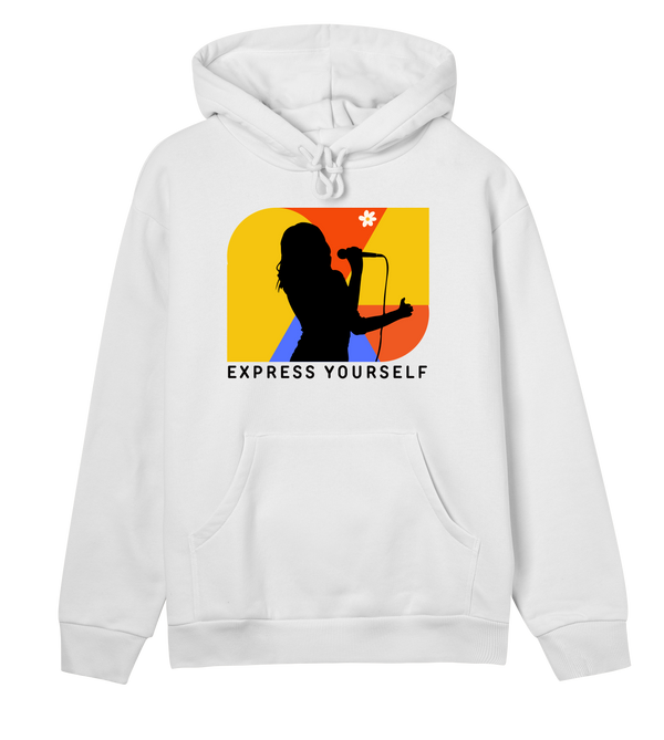 Bold Beats - Women's Self-Expression Hoodie - Off white women - Hoodies