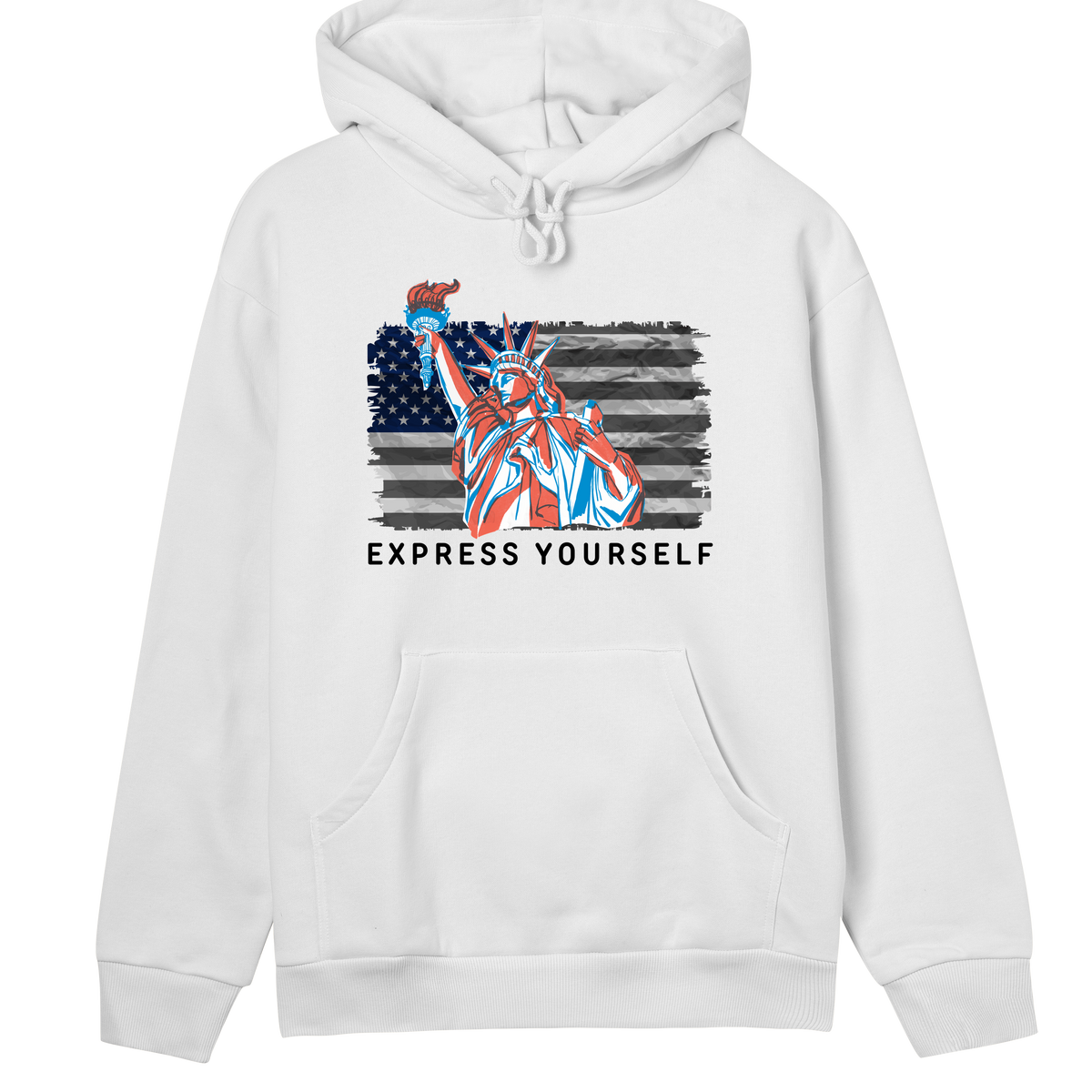 Liberty And Fashion - o' Jimu Ray - 4th July Special - Off white women - Hoodies