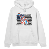 Liberty And Fashion - o' Jimu Ray - 4th July Special - Off white women - Hoodies