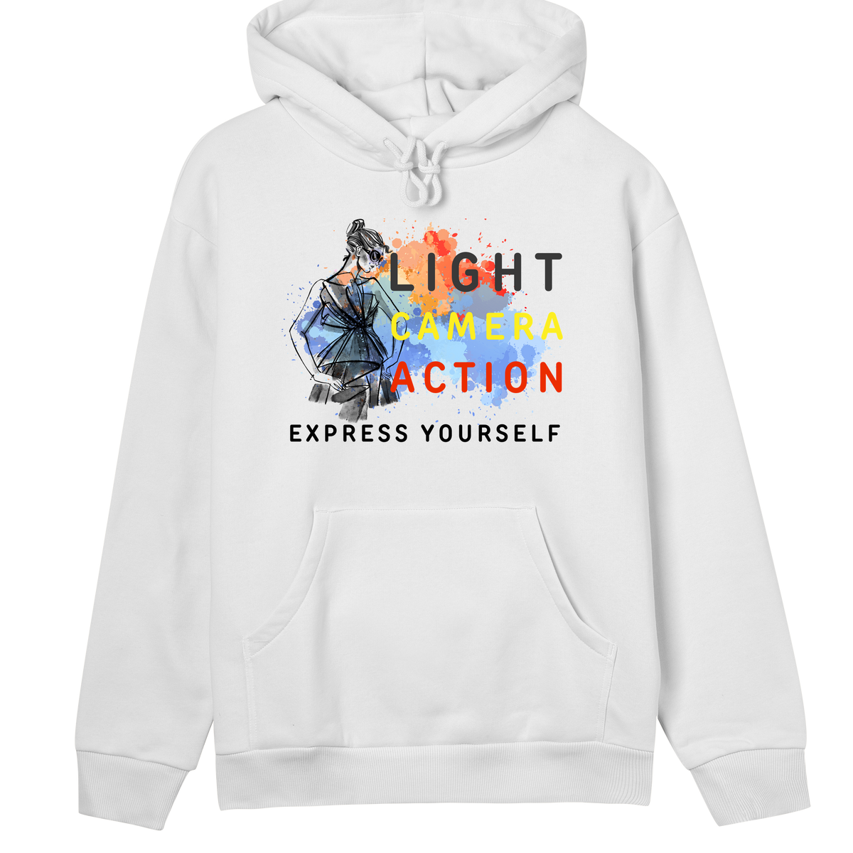 Lights - Camera - Fashion - Off white women - Hoodies