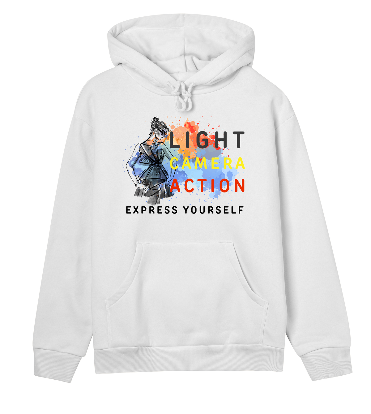 Lights - Camera - Fashion - Off white women - Hoodies