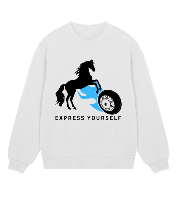 Minimalist Boldness Unveiled Sweatshirt - Off white men - Sweatshirts