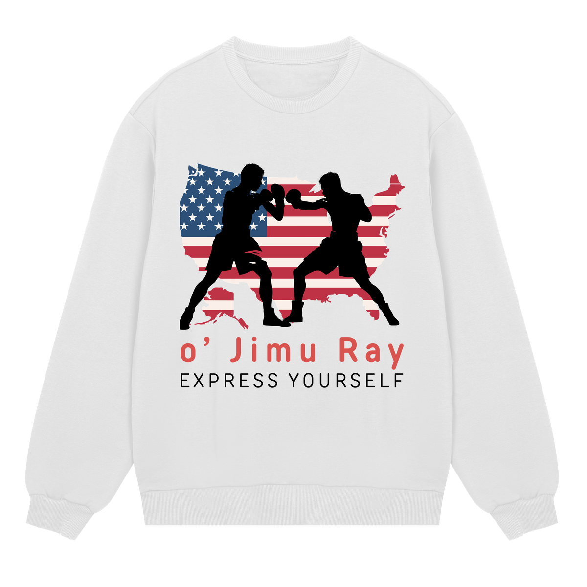 Fight and Freedom - o' Jimu Ray 4th July Sweatshirt - Off white men - Sweatshirts