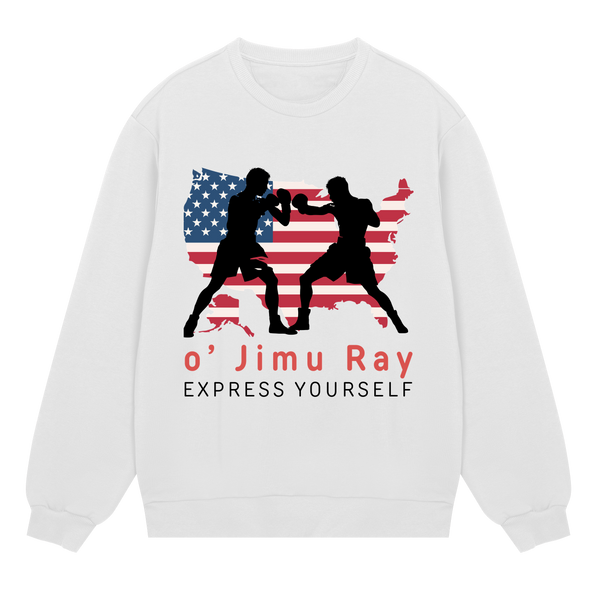 Fight and Freedom - o' Jimu Ray 4th July Sweatshirt - Off white men - Sweatshirts