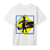 Streetwise Style - Iconic Car Oversized Tee - Off white women - T-Shirts