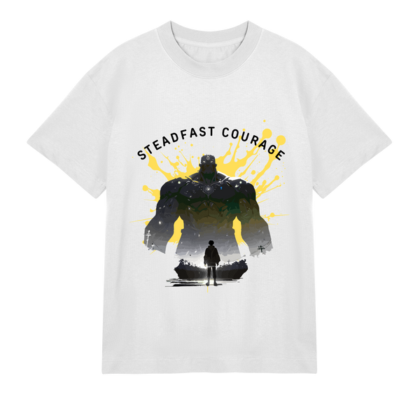 Unleash the Titan - Epic Showdown Tee - Off white men - T-Shirts