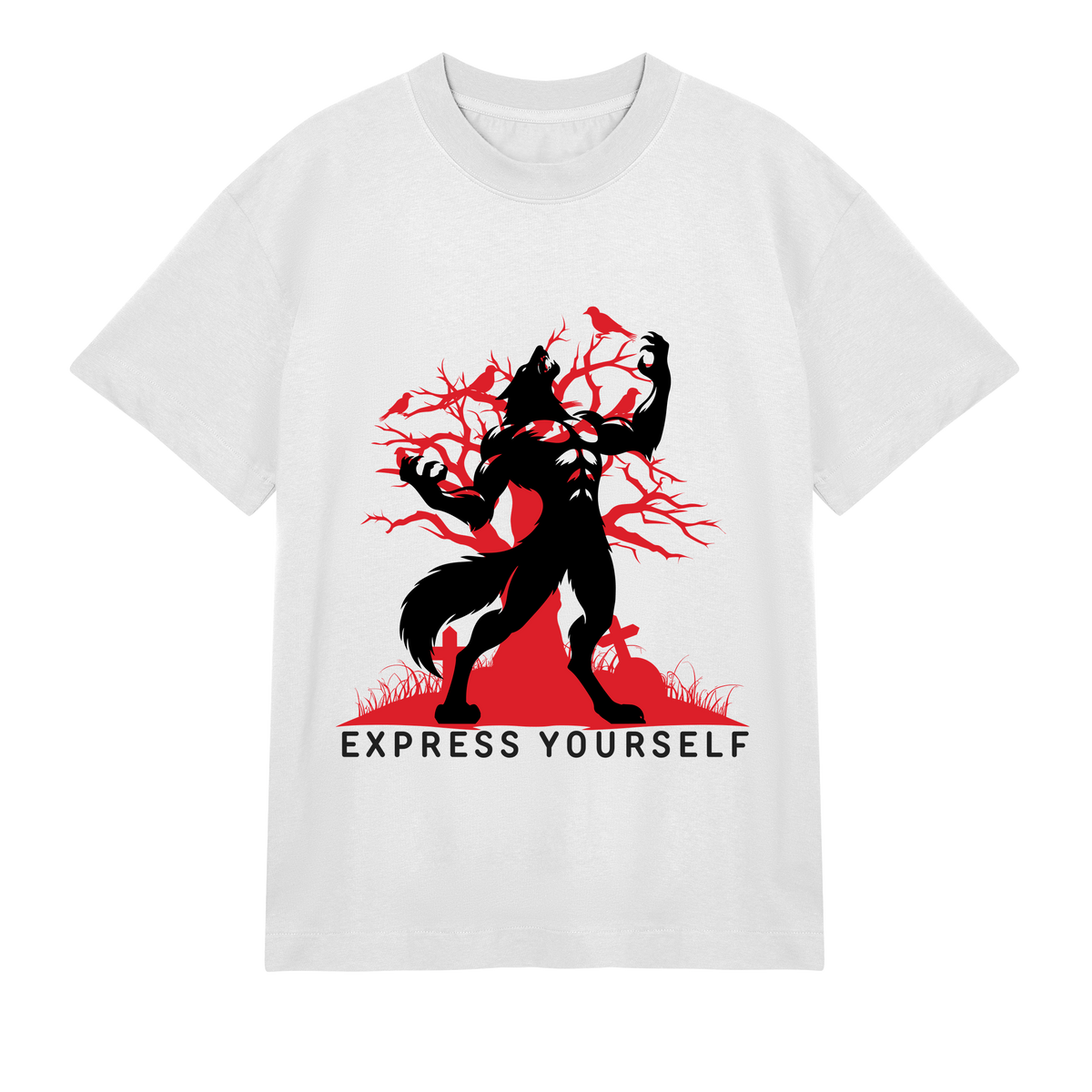 Gothic Shadows - Express Yourself - Off white men - T-shirts