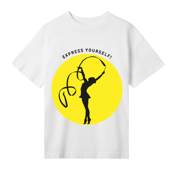 Graceful Movement - Oversized Tee - Off white women - T-shirts