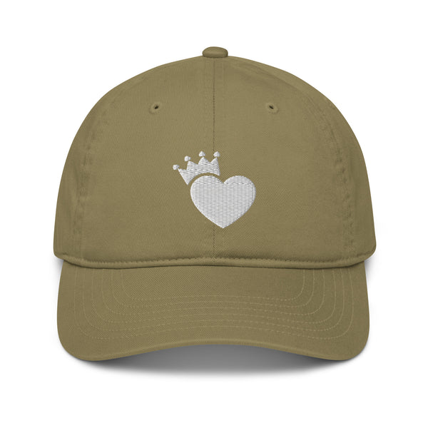 Regal Love - Heart Crown Baseball Hat - -