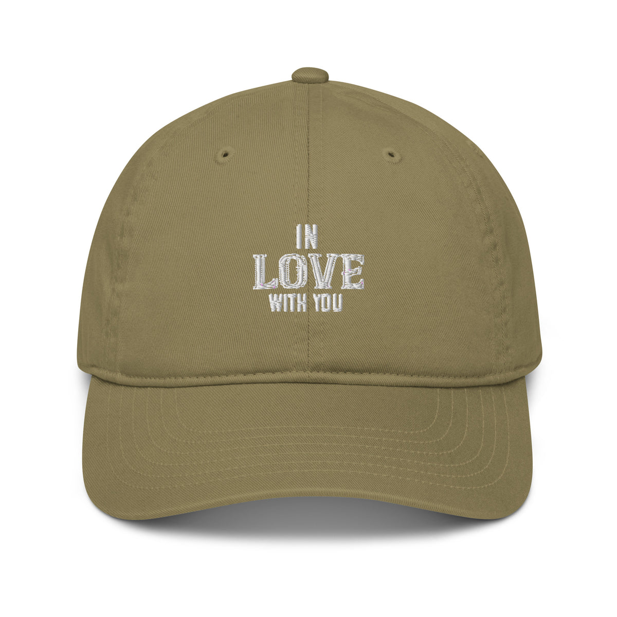 In Love With You - Organic Cotton Baseball - Jungle -