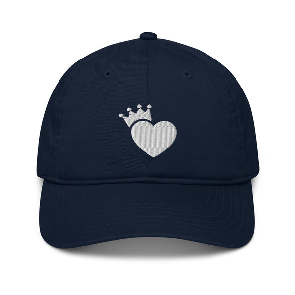 Regal Love - Heart Crown Baseball Hat - -