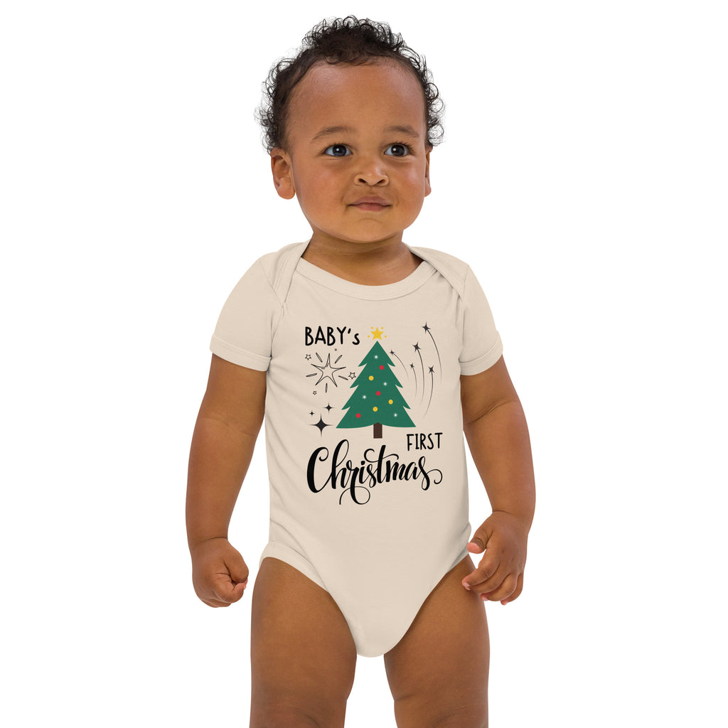 Baby's First Christmas - Bodysuit - - Baby Bodysuit