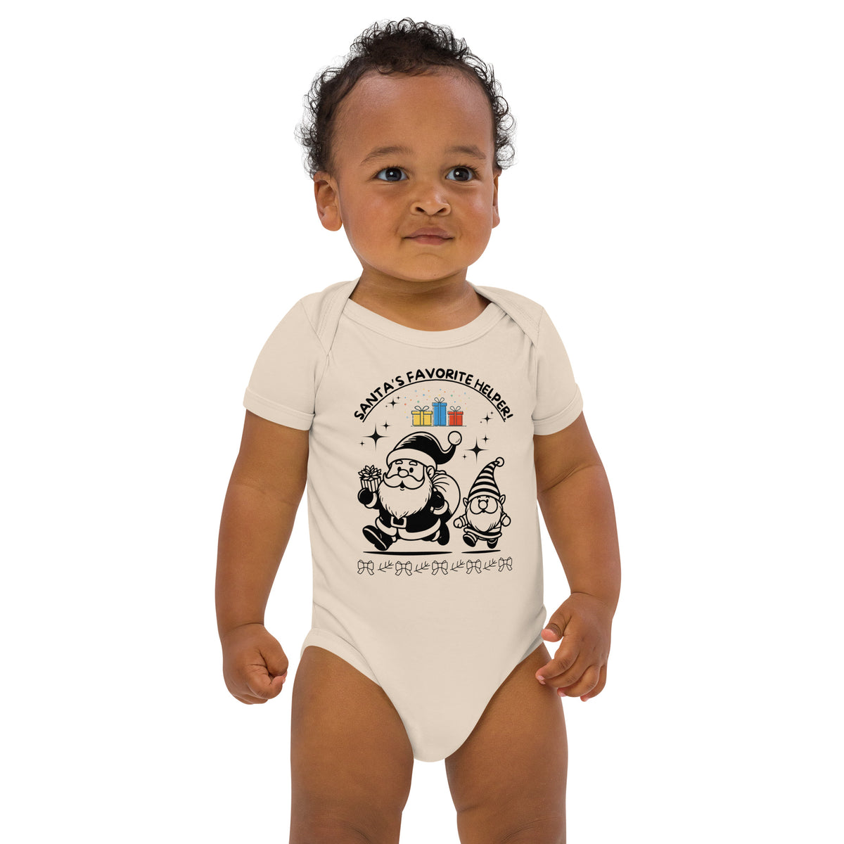 Santa's Favorite Helper - Baby Bodysuit - - Baby Bodysuit