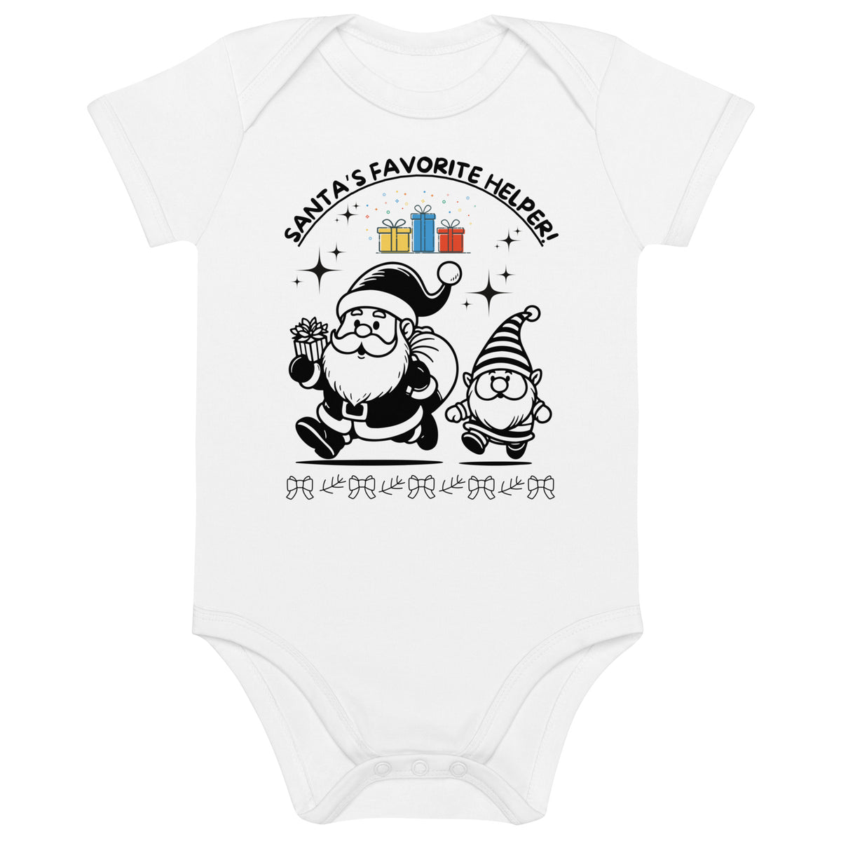 Santa's Favorite Helper - Baby Bodysuit - - Baby Bodysuit