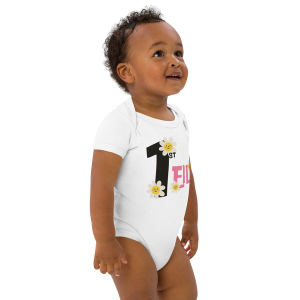 Smiling Daisies for Baby’s First Eid - - Bodysuits