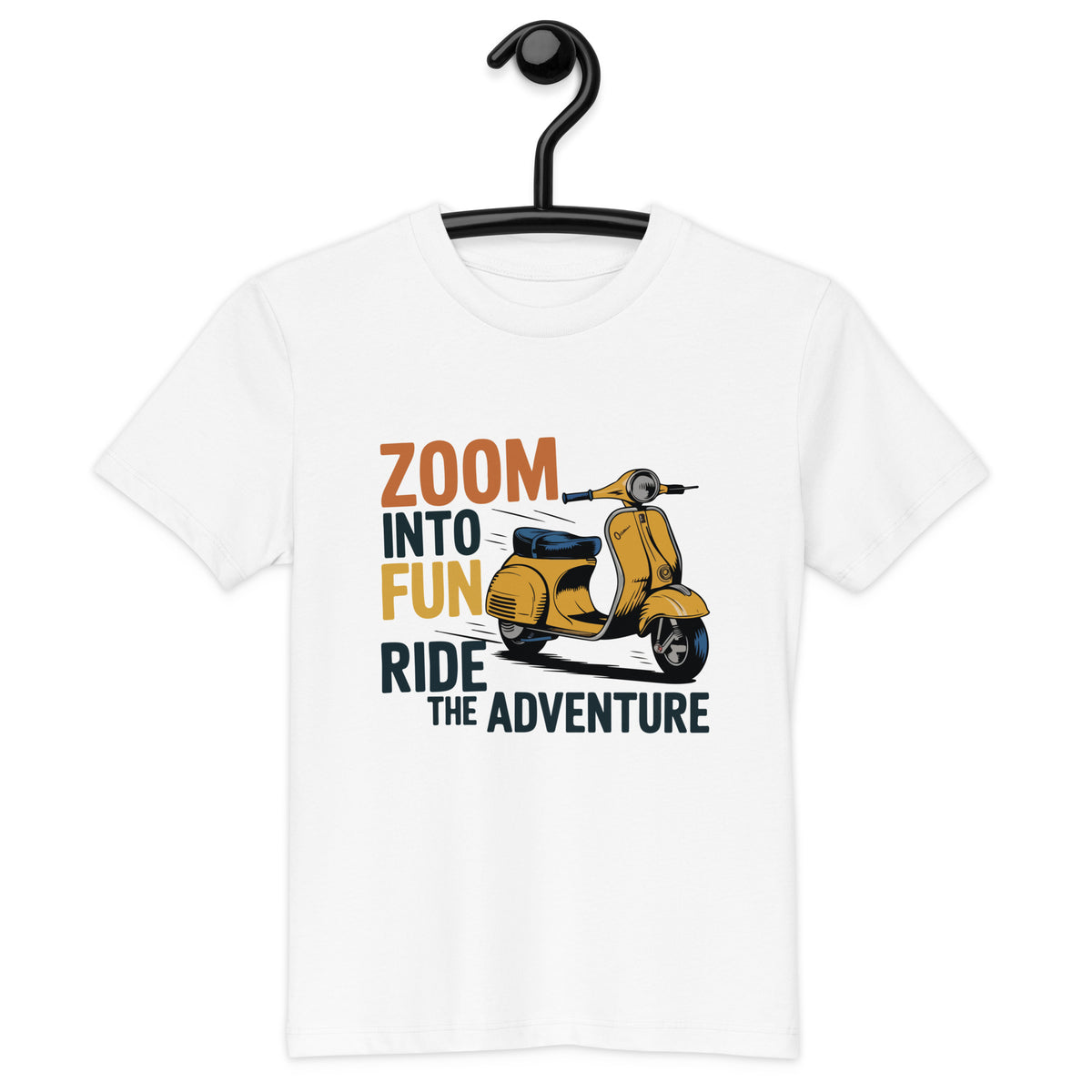 Zoom Into Fun – Adventure Scooter Tee - - Kids' T-shirts