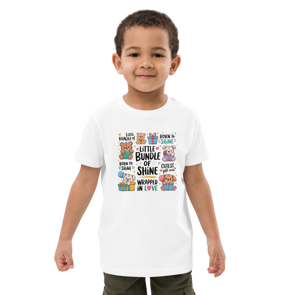 Little Bundle of Shine - Organic Cotton Kids T-Shirt - - Kids' T-Shirts