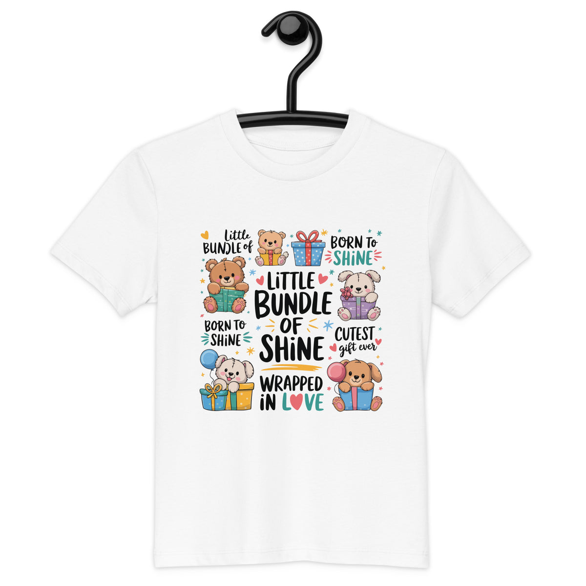Little Bundle of Shine - Organic Cotton Kids T-Shirt - - Kids' T-Shirts