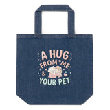 Love, Companionship, and Style - Pet Lovers’ Organic Tote Bag - - Tote Bags