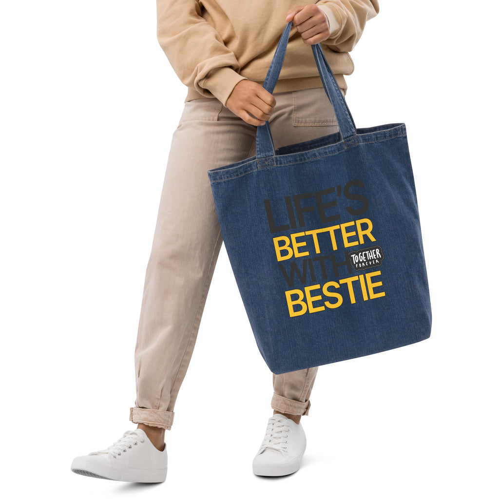 Better Together - Bestie Organic Tote - Default Title - Tote Bags