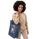 Love, Companionship, and Style - Pet Lovers’ Organic Tote Bag - - Tote Bags