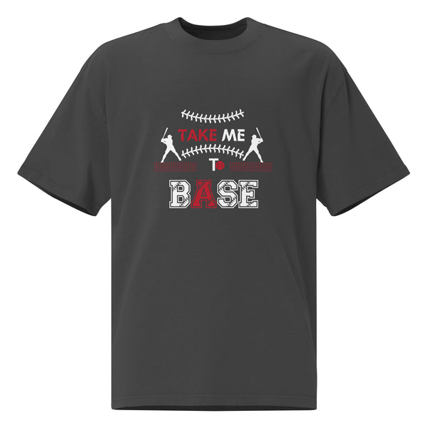 Baseball Dreams - Take Me to Base Oversized Tee - - T-shirts