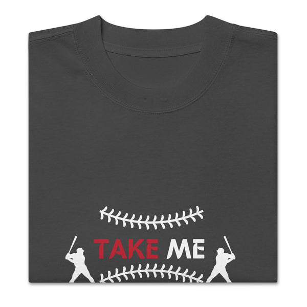 Baseball Dreams - Take Me to Base Oversized Tee - - T-shirts