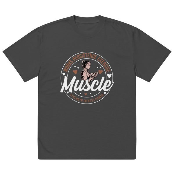 Muscle & Motivation - Fuel Your Workouts with our Strength & Style Tee - - T-shirts